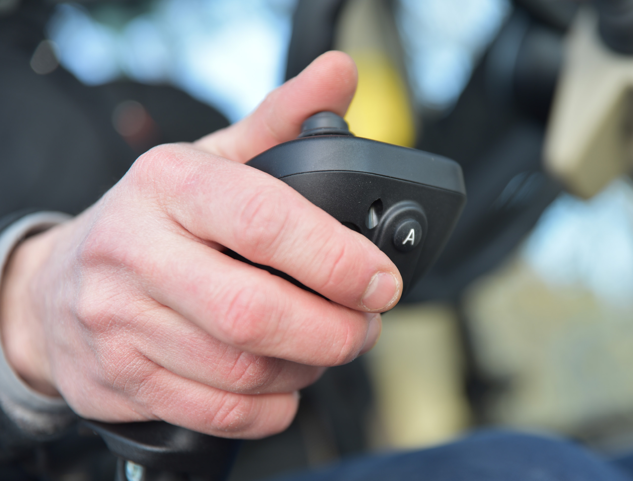 Front Lay Control The Most Ergonomic Front Loader Controller Design - Myra Part of Prevas